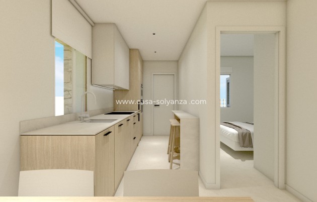 Nouvelle construction - Maison de ville - Torre de la Horadada - Torre de Horadada