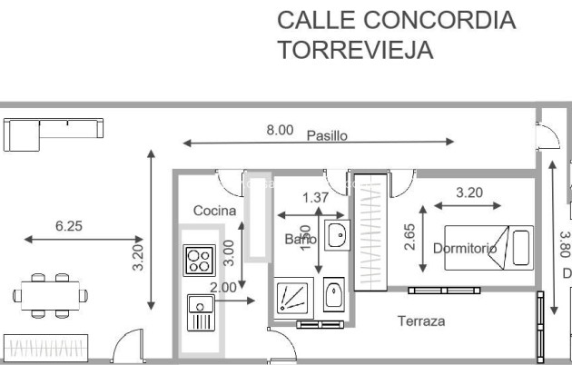 Wiederverkauf - Wohnung - Torrevieja - Estacion Autobuses