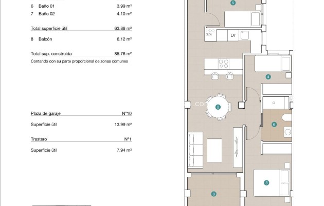 Nouvelle construction - Appartement - Jacarilla - pueblo