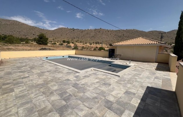 Resale - Villa - Hondón de las Nieves - Inland