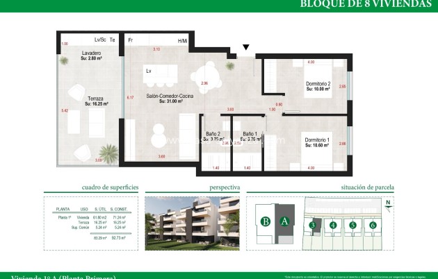 Nouvelle construction - Appartement - Alhama de Murcia - Condado De Alhama Golf Resort