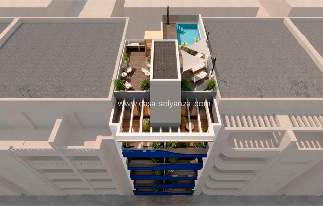 Neue Gebäude - Wohnung - Torrevieja