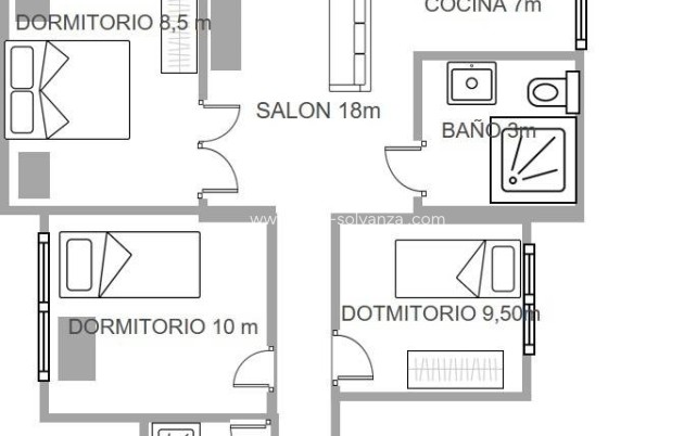 Resale - Apartment / flat - San Pedro del Pinatar - Lo pagan