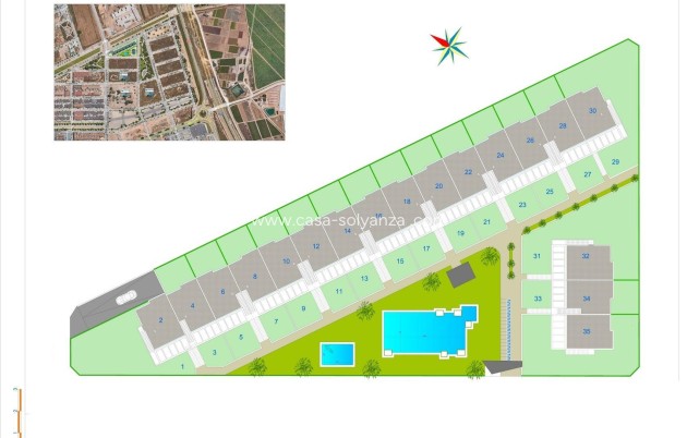 New Build - Bungalow - Pilar de la Horadada - pueblo