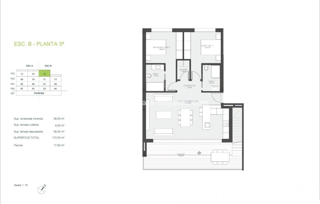 New Build - Apartment / flat - Orihuela - Las Colinas Golf Resort