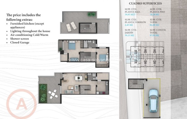New Build - Townhouse - La Manga del Mar Menor - La Manga