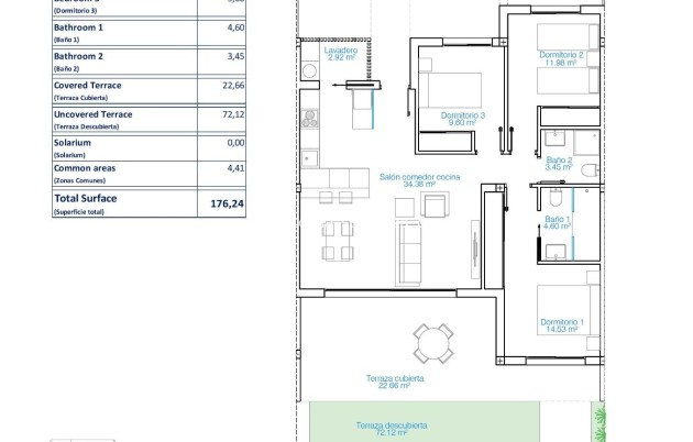 New Build - Apartment / flat - Pilar de la Horadada - Playa de las Higuericas
