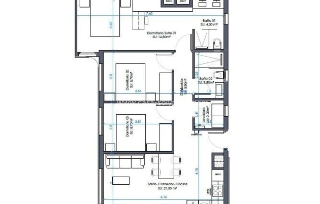 New Build - Apartment / flat - Guardamar del Segura - Camino del Puerto