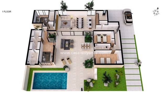 New Build - Villa - Banos y Mendigo - Altaona Golf