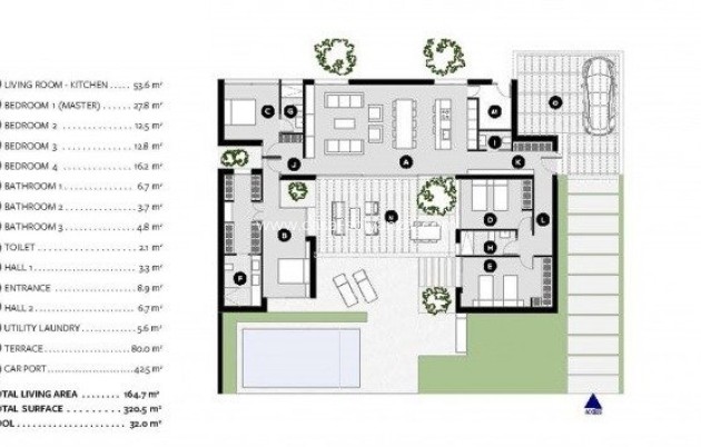 New Build - Villa - Banos y Mendigo - Altaona Golf