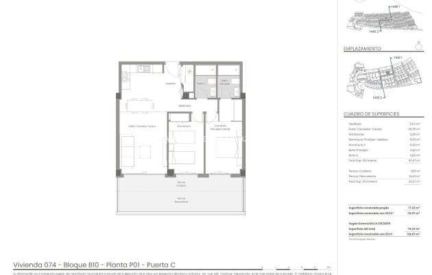 New Build - Top Floor Bungalow - Mojacar - Playa Macenas (Mojácar)