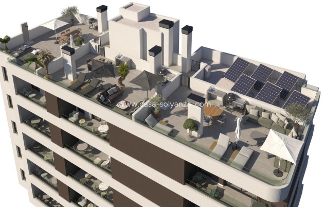 New Build - Apartment / flat - Santa Pola - pueblo
