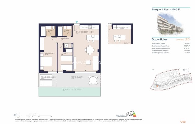 New Build - Ground floor apartment - Denia - Playa de La Almadraba