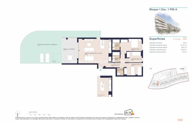 New Build - Ground floor apartment - Denia - Playa de La Almadraba