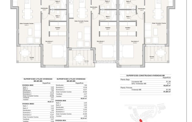 New Build - Apartment / flat - Mojacar - Playa De Macenas