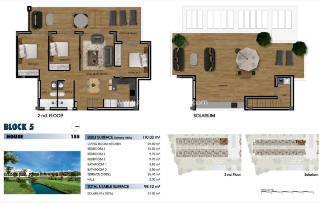 New Build - Apartment / flat - Los Alcázares - La Serena Golf
