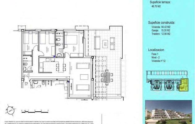 Nouvelle construction - Appartement - Vera - Vera Playa