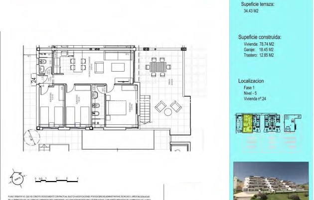 Nouvelle construction - Appartement - Vera - Vera Playa