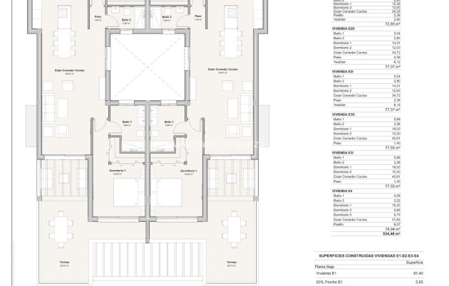 New Build - Semi penthouse - Mojacar - Playa De Macenas
