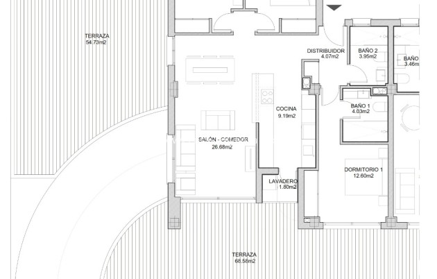 Revente - Appartement - ORIHUELA COSTA - VILLAMARTÍN