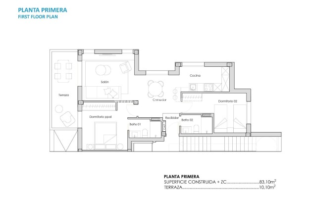 Nouvelle construction - Appartement - Torre Pacheco - Santa Rosalia Lake and Life Resort