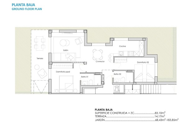 Nouvelle construction - Appartement - Torre Pacheco - Santa Rosalia Lake and Life Resort