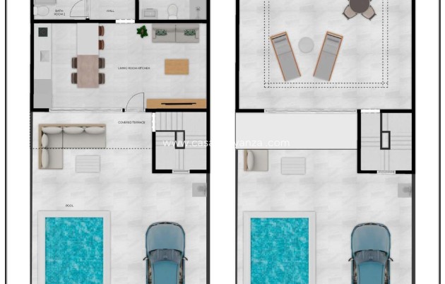 Obra nueva - Adosado - Fuente Alamo - La Pinilla