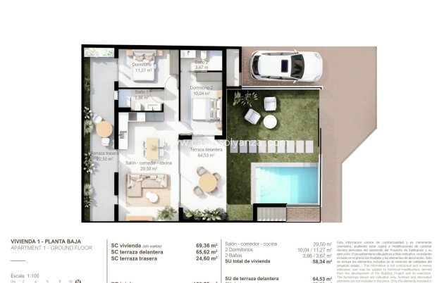 Nouvelle construction - Bungalow - San Pedro del Pinatar - Lo pagan