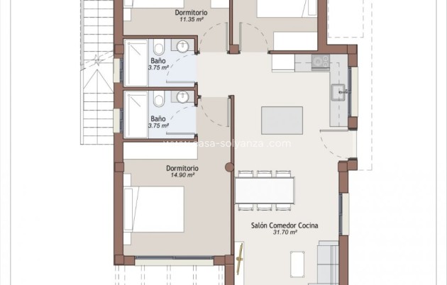 Nouvelle construction - Villa - Vera - Vera Playa