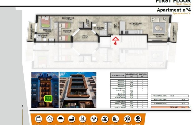 Nouvelle construction - Appartement - Torrevieja - Playa de El Cura