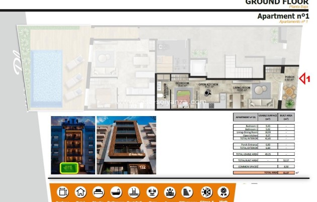 Nouvelle construction - Appartement - Torrevieja - Playa de El Cura