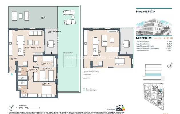 Nouvelle construction - Ground floor apartment - Benicassim - Almadraba