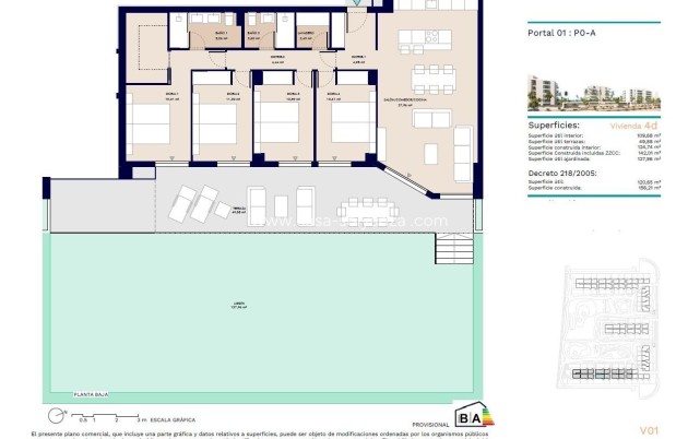 New Build - Ground floor apartment - Almerimar