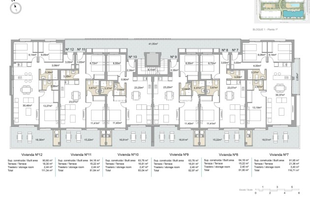 New Build - Apartment / flat - Pilar de la Horadada