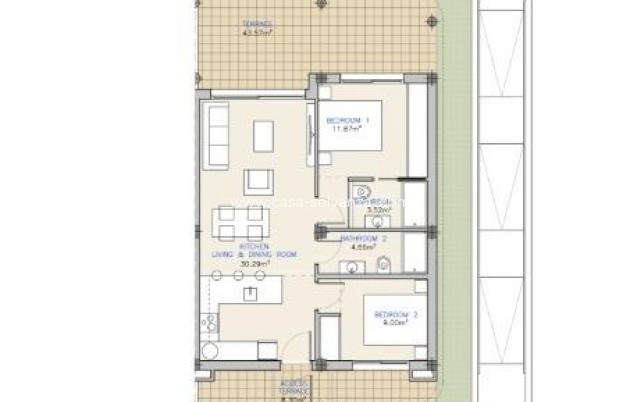 Nouvelle construction - Appartement - Los Alcázares - Serena Golf