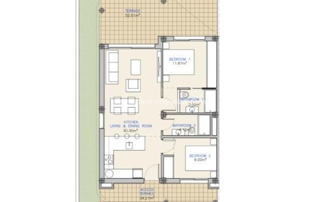 Nouvelle construction - Appartement - Los Alcázares - Serena Golf