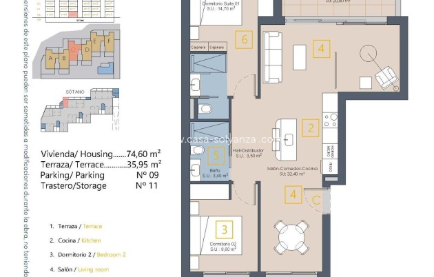 Nouvelle construction - Appartement - Los Alcázares - Serena Golf