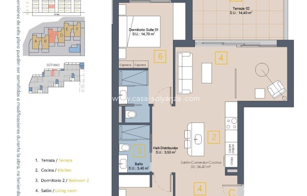 New Build - Apartment / flat - Los Alcázares - Serena Golf