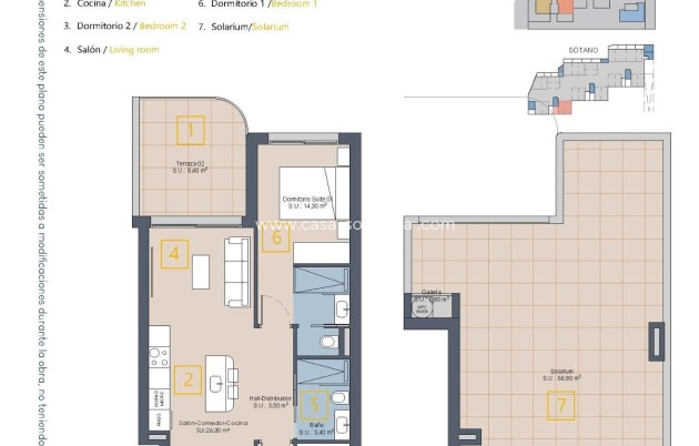 New Build - Apartment / flat - Los Alcázares - Serena Golf