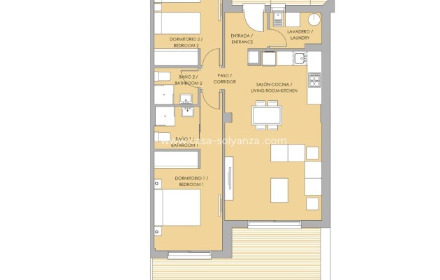 Nouvelle construction - Ground Floor Bungalow - Orihuela - Vistabella Golf