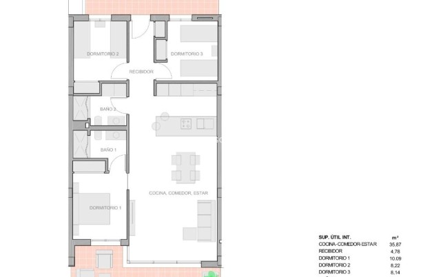 Obra nueva - Apartamento / piso - Guardamar del Segura - El Raso