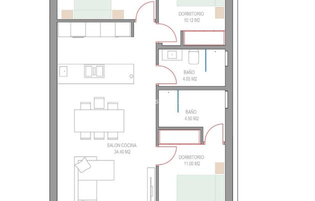 Nouvelle construction - Bungalow - Pilar de la Horadada - Parque del Mediterraneo