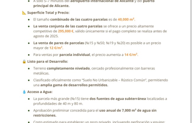 Wiederverkauf - Land - Alicante - Costa Blanca