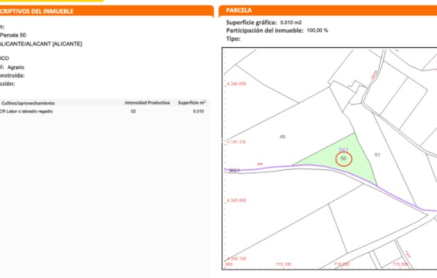 Wiederverkauf - Land - Alicante - Costa Blanca
