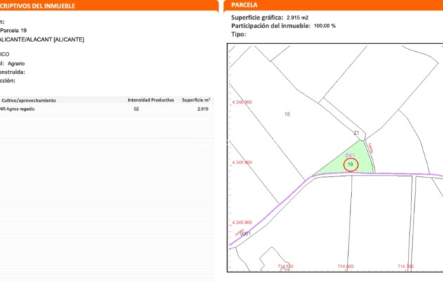 Wiederverkauf - Land - Alicante - Costa Blanca