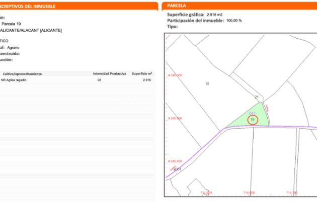Wiederverkauf - Land - Alicante - Costa Blanca