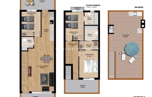 Revente - Appartement - Pilar de la Horadada - Torre de Horadada