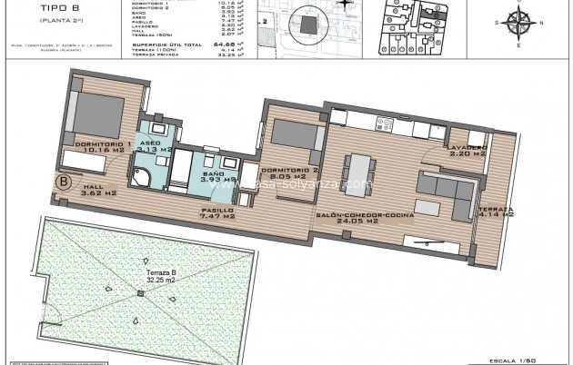 Revente - Appartement - Algorfa - Inland