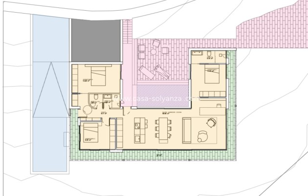 Revente - Maison de ville - Pedreguer - Inland