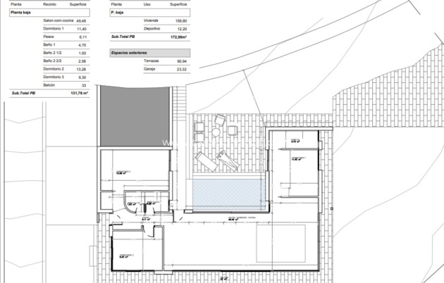 Revente - Maison de ville - Pedreguer - Inland